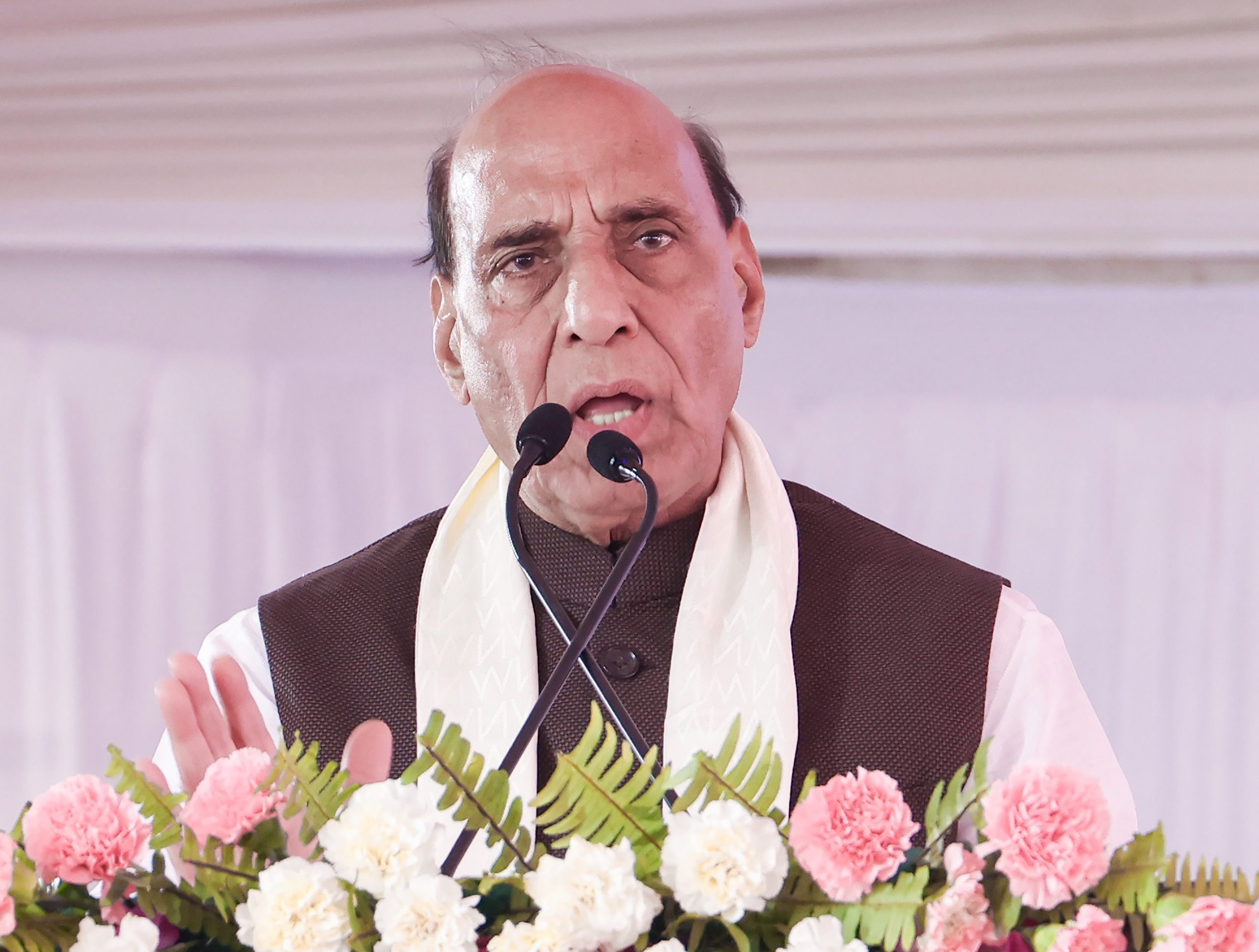 Defence Minister Rajnath Singh highlights India’s growing self-reliance in defence sector