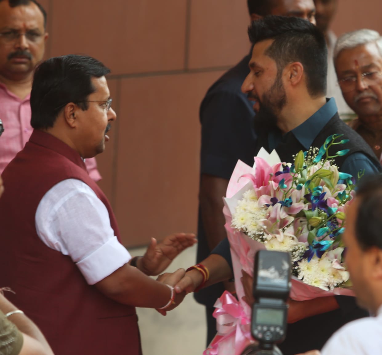 नेपाल की सत्ताधारी आरएसपी के प्रमुख रबी लामिछाने ने बीजेपी अध्यक्ष नितिन नवीन से मुलाकात की