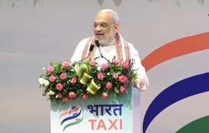 गृह मंत्री अमित शाह ने गुजरात के 14 प्रमुख शहरों में ‘भारत टैक्सी’ का शुभारंभ किया