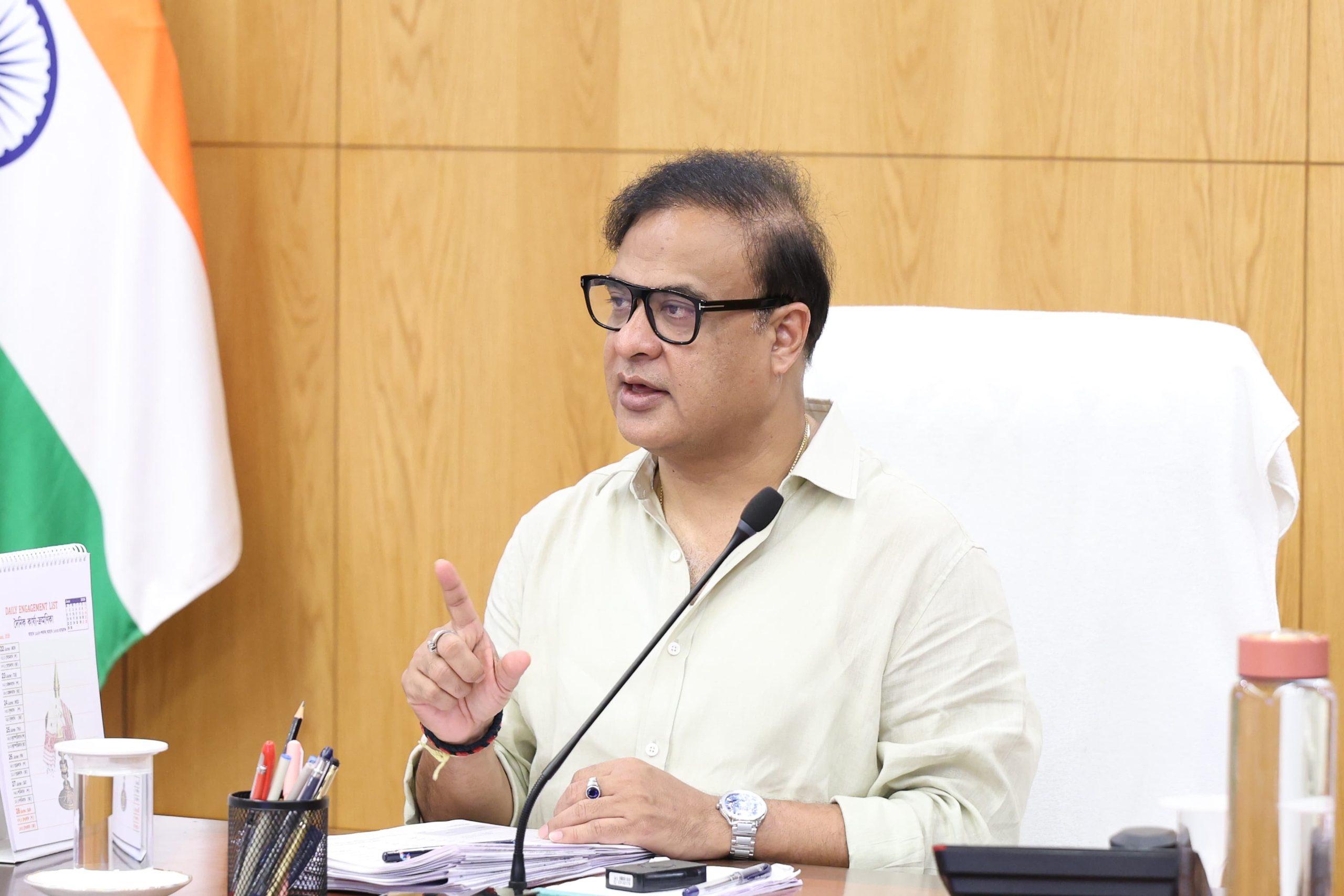 ৰাজ্য চৰকাৰে ৰাজ্যৰ চাহ খেতিয়কসকলৰ বাবে গুৰুত্বপূর্ণ পদক্ষেপ লৈছে বুলি মুখ্যমন্ত্রী ড০ হিমন্ত বিশ্ব শর্মাৰ প্ৰকাশ