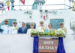 Indian Coast Guard commissions Fast Patrol Vessel ICGS Akshay in Goa