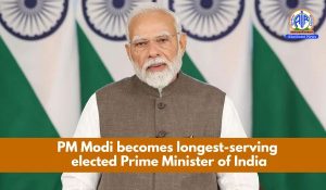 Prime Minister Narendra Modi becomes longest-serving elected Prime Minister of India