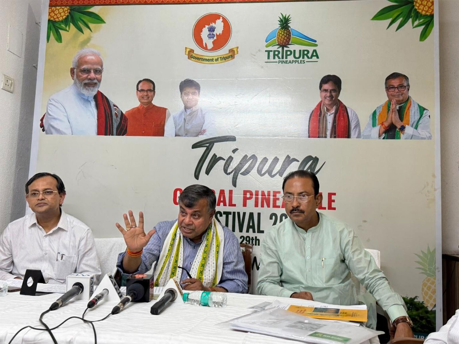 नई दिल्ली में तीन दिवसीय त्रिपुरा वैश्विक अनानास महोत्सव का आयोजन