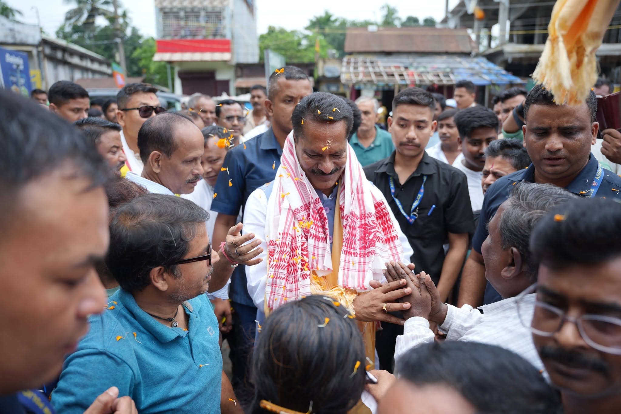 ভাৰত-বাংলাদেশ আন্তঃৰাষ্ট্ৰীয় সীমান্ত অঞ্চল পৰিদৰ্শন অশোক সিংহলৰ