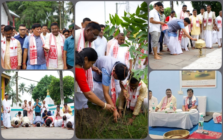 বৰপেটা জিলাৰ অভিভাৱক মন্ত্ৰীৰ দায়িত্ব লাভ কৰাৰ পাছত বৰপেটাত উপস্থিত অশ্বিনী ৰায় চৰকাৰ
