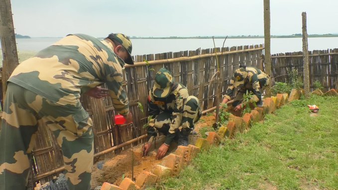 গোৱালপাৰা কেন্দ্ৰীয় সংৰক্ষিত আৰক্ষী বাহিনীৰ সহযোগত বিশ্ব পৰিৱেশ দিৱস পালন
