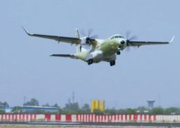 Civil Aviation Minister expresses happiness over successful test flight of indigenous Airbus C295
