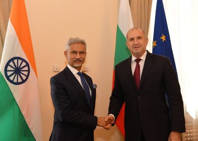 EAM Dr S Jaishankar discusses strategic partnership with Bulgarian PM Rumen Radev