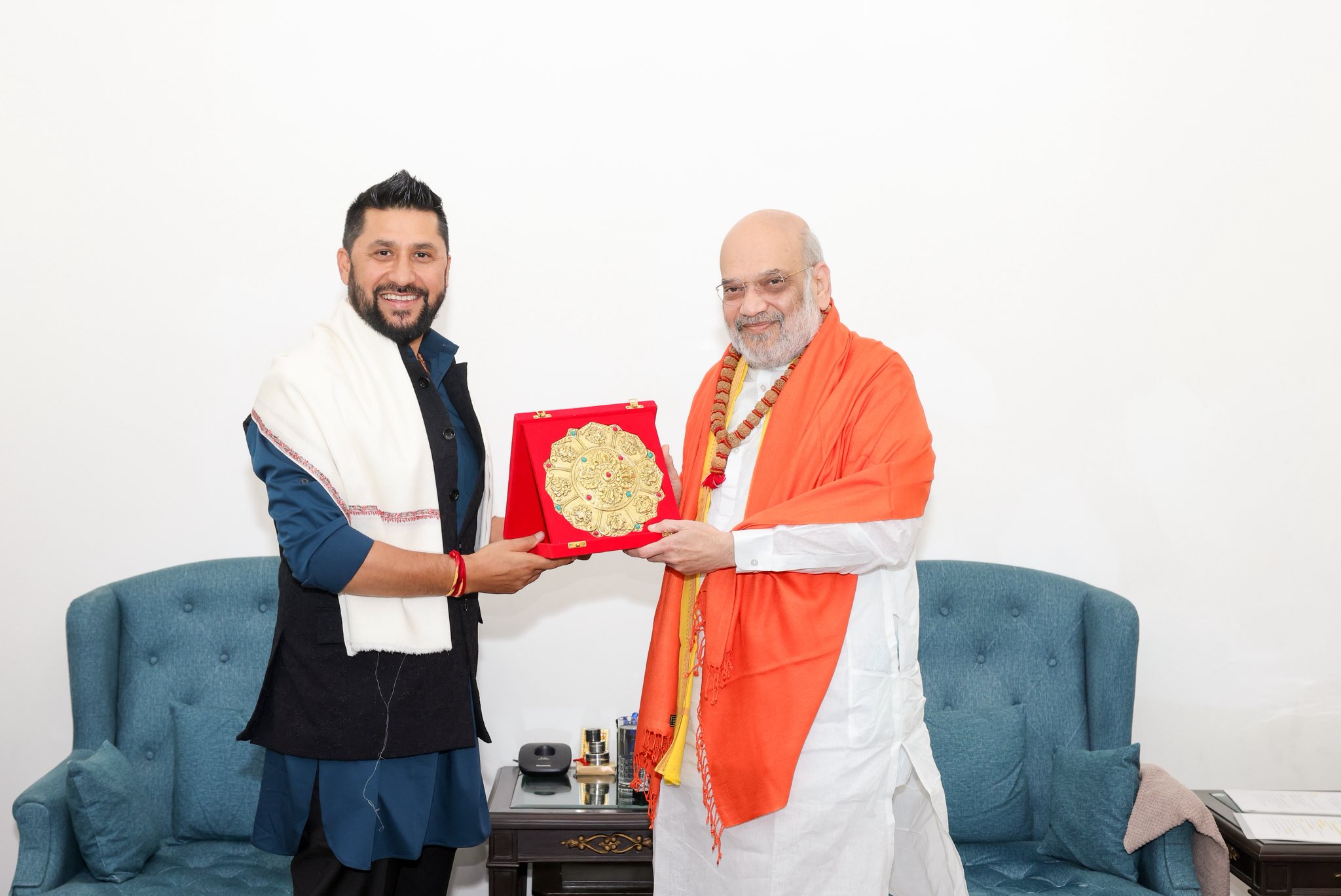 गृह मंत्री अमित शाह ने नई दिल्ली में नेपाल की राष्ट्रीय स्वतंत्र पार्टी के प्रतिनिधिमंडल से मुलाकात की