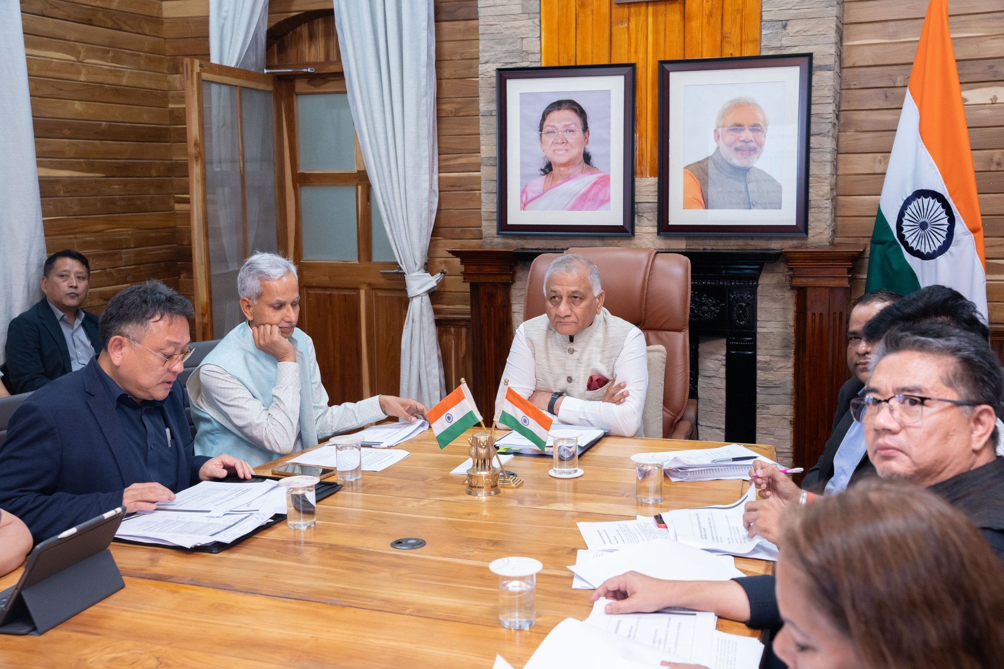 Mizoram Governor reviews preparations for 73rd NEC Plenary Session in Shillong