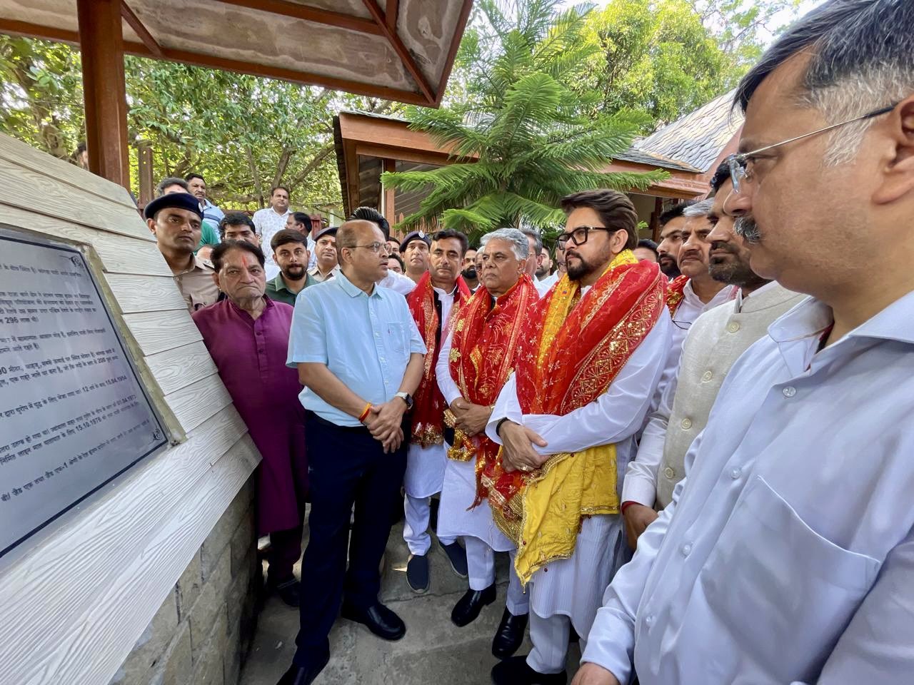 सांसद अनुराग ठाकुर ने कहा- केंद्र सरकार ने हिमाचल में रेलवे विस्तार के लिए 2911 करोड़ रुपये आवंटित किए