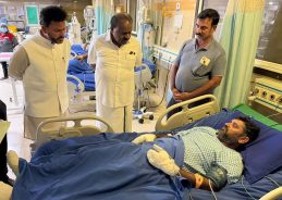 Union Steel Minister HD Kumaraswamy announces ex-gratia for Visakhapatnam Steel Plant accident victims