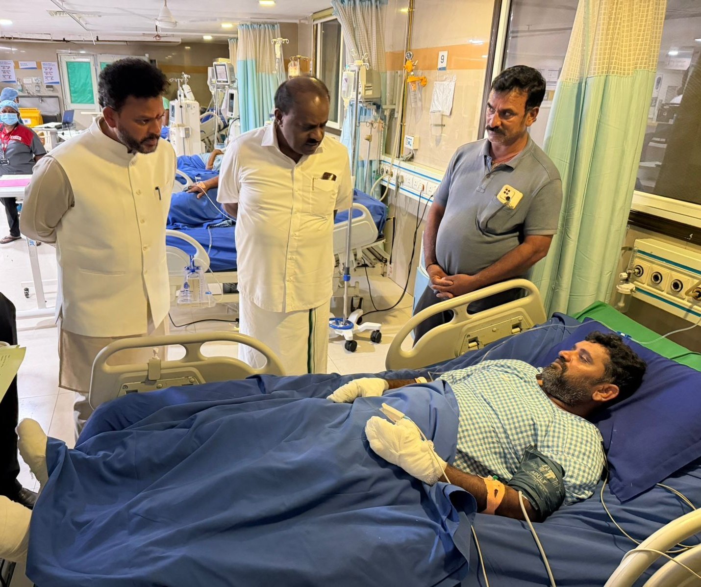 केंद्रीय मंत्री एच. डी. कुमारस्वामी ने विशाखापत्तनम इस्पात संयंत्र दुर्घटना के पीड़ितों के लिए सहायता राशि की घोषणा की