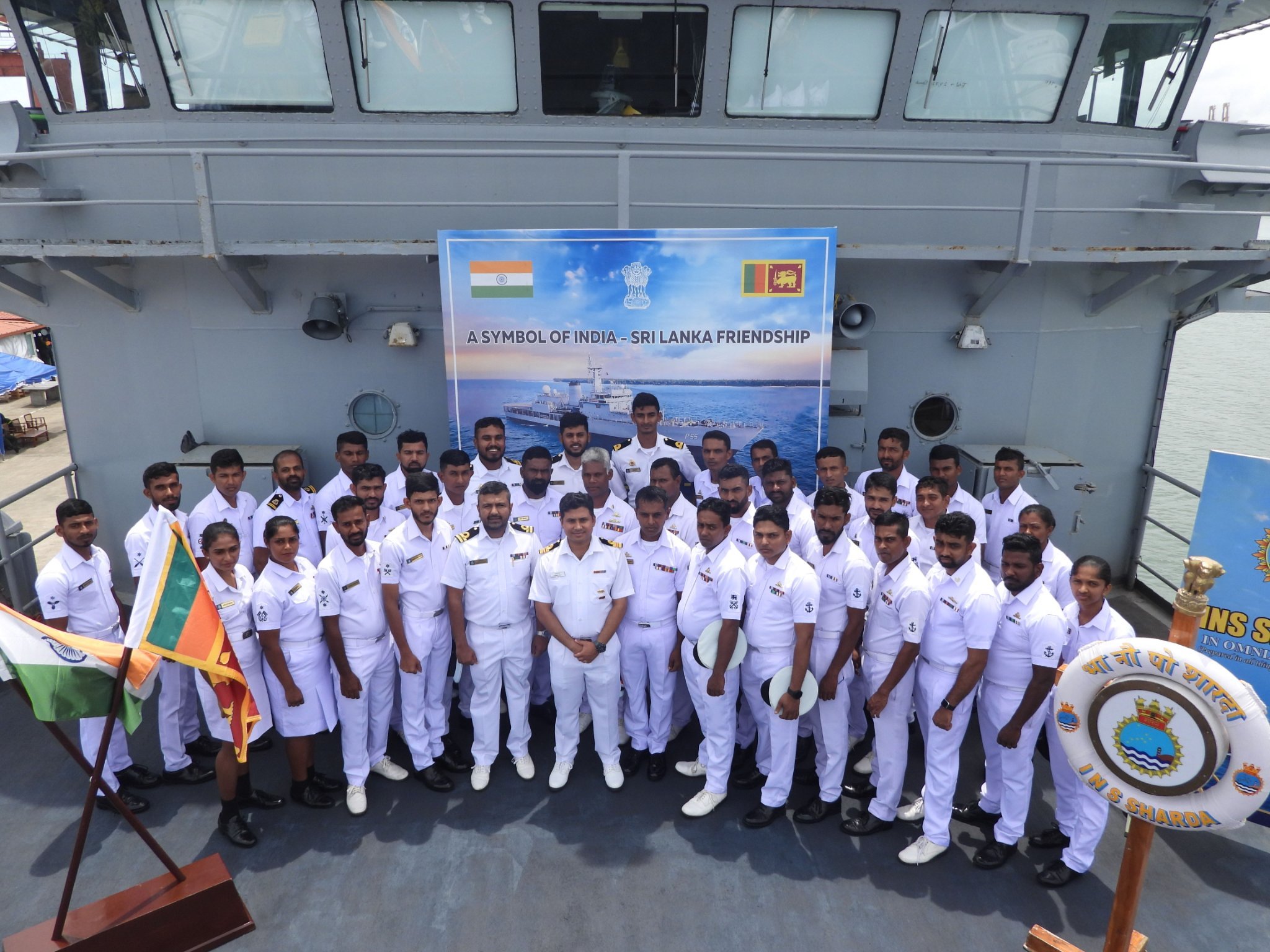INS Sharda Successfully Concludes Visit to Colombo, Sri Lanka