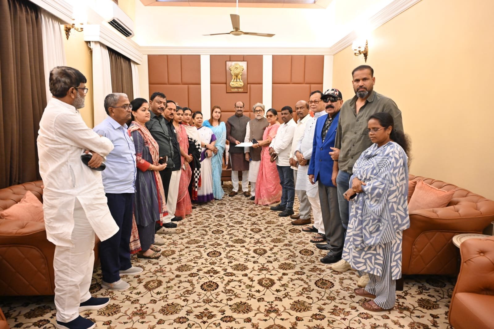 Rebel TMC MPs Meet Lok Sabha Speaker Om Birla in Delhi Today