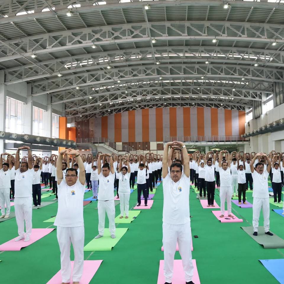 त्रिपुरा ने अंतर्राष्ट्रीय योग दिवस के उपलक्ष्य में विश्व के अन्य देशों के साथ भाग लिया