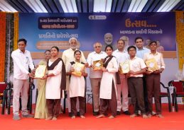 Gujarat CM Bhupendra Patel launches state-wide 24th ‘Shala Praveshotsav’ from PM Modi’s Alma Mater