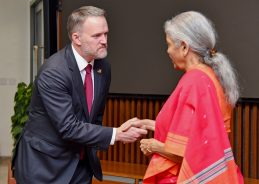 FM Nirmala Sitharaman meets US Trade Representative Jamieson Greer in New Delhi