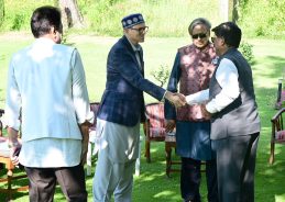 Parliamentary Panel on External Affairs meets J&K CM Omar Abdullah in Srinagar