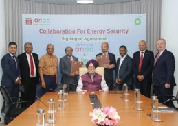 Petroleum Minister Hardeep Singh Puri attends ONGC-BP India Technical Services Contract signing