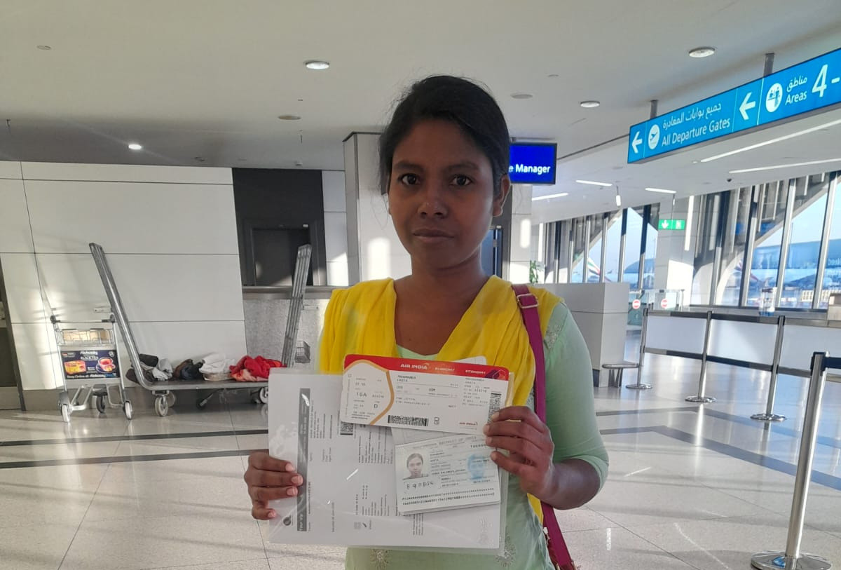 Indian Mission in Dubai brings Odisha woman home after years of separation from family