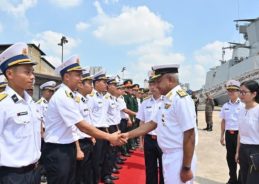 INS Udaygiri and INS Kavaratti reach Nha Rong port during operational deployment