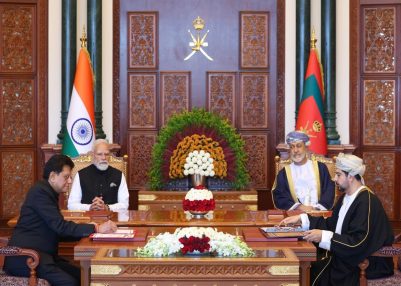 India-Oman Comprehensive Economic Partnership Agreement comes into force