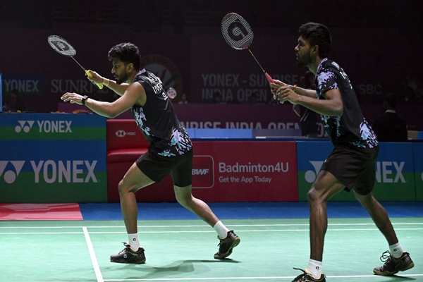 Badminton: Arjun-Hariharan upset Malaysian pair to enter Indonesia Open Men’s Doubles QFs