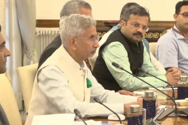 EAM S Jaishankar Holds Talks with Laos Deputy PM Thongsavan Phomvihane in New Delhi