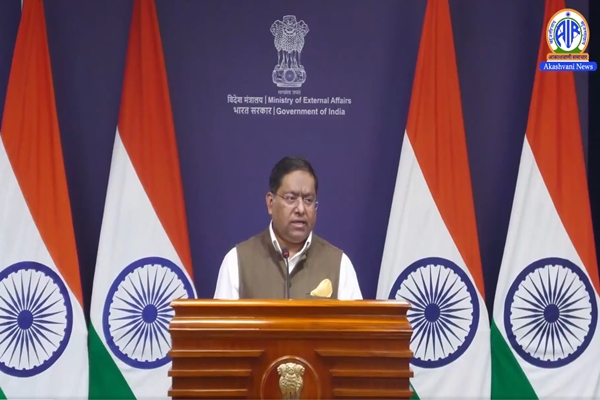 No role of any third party in bilateral relations between India and Nepal: MEA