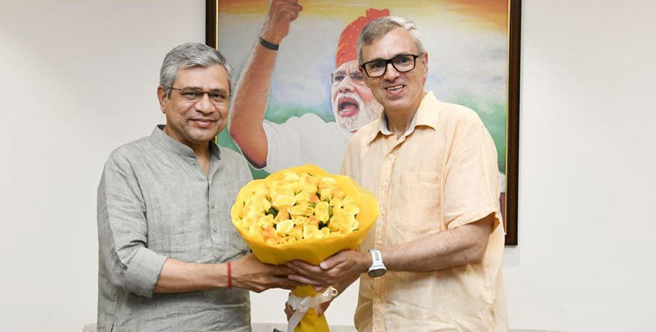 Jammu & Kashmir CM Omar Abdullah, Railway Minister Ashwini Vaishnaw discuss enhanced rail connectivity in J&K