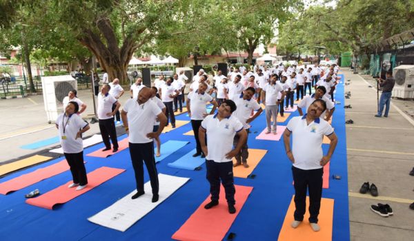 Law Ministry’s Legislative Department organises International Yoga Day session in New Delhi
