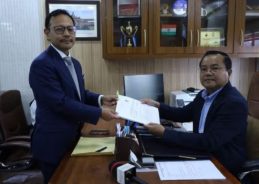 Meghalaya: NPP leader Sangma files nomination for Rajya Sabha election