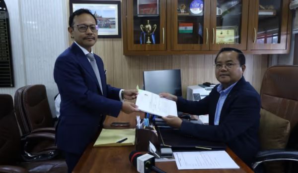 Meghalaya: NPP leader Sangma files nomination for Rajya Sabha election