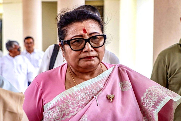 Manipur: BJP candidate Adhikarimayum Sarda Devi elected unopposed for RS