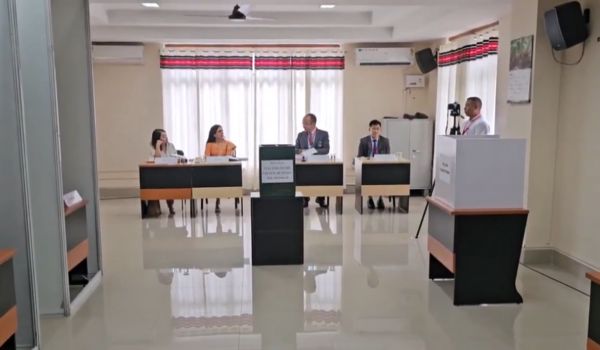 মিজোৰামৰ একমাত্ৰ ৰাজ্যসভাৰ আসনখনৰ বাবে ভোটদান সম্পন্ন