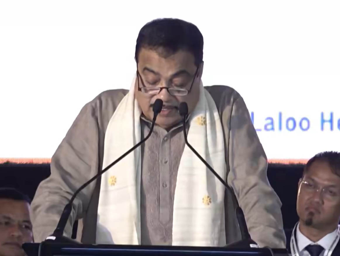 শ্বিলঙত উত্তৰ-পূব ভাৰত আন্তঃগাঁথনি সন্মিলন আৰু প্রদর্শনী মুকলি মন্ত্ৰী নীতিন গাডকাৰীৰ
