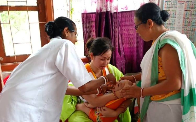 ৰাজ্যৰ বিভিন্ন প্ৰান্তত ৰাষ্ট্ৰীয় পলিঅ’ প্রতিষেধক দিৱস পালন