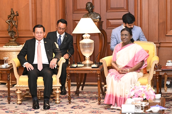 Myanmar important partner in India’s Neighbourhood First, Act East, and MAHASAGAR policies: President Murmu