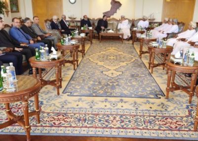 Iran, Oman begin joint talks on future governance of Strait of Hormuz