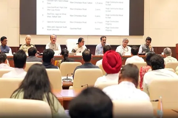 Delhi CM chairs high-level meeting; officials to face action for ignoring fire safety, illegal construction