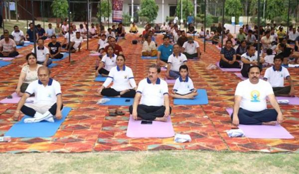 Earth Sciences Ministry and IMD celebrate International Yoga Day in New Delhi