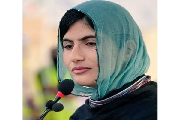 Baloch activist Sammi Deen condemns alleged disappearance of poetess Habiba  