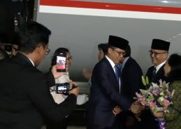 Indonesian Foreign Minister Sugiono arrives in New Delhi for Joint Commission Meeting with EAM S. Jaishankar