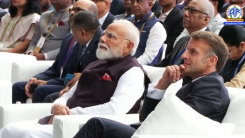 PM Modi and French President Emmanuel Macron jointly inaugurate Bharat Innovates event in Nice