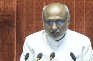 উপরাষ্ট্রপতি ও রাজ্য সভার চেয়ারম্যান সি পি রাধাকৃষ্ণান আজ সংসদ ভবনে রাজ্যসভার নব নির্বাচিত ও পুনরনিরবাচিত দশজন সদস্যকে শপথ বাক্য পাঠ করান।