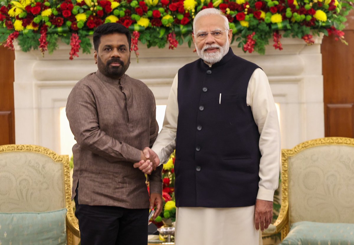 Sri Lankan President Anura Kumara Dissanayake congratulates PM Modi on historic milestone