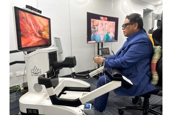 Indian-origin doctor sets world record for doing the longest-distance robotic telesurgery