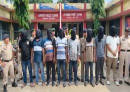Tripura Police Detain Eight Bangladeshi Nationals