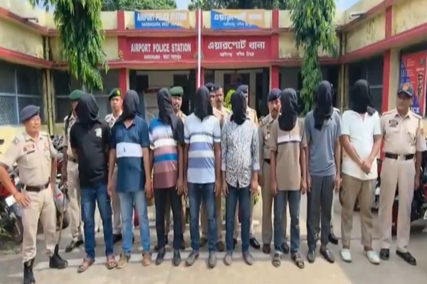 Tripura Police Detain Eight Bangladeshi Nationals